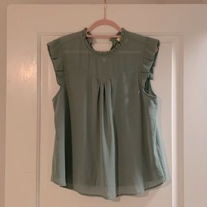 Beautiful Soft Sage Green Blouse